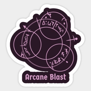 Arcane Blast Sticker